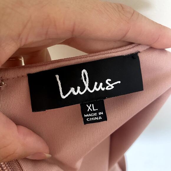 Lulus Sweetest Thing Maxi Dress in Dusty Mauve Size XL - Picture 6 of 10